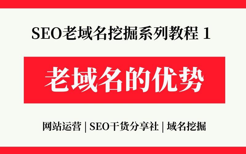 老域名对网站SEO优化有哪些具体好处？