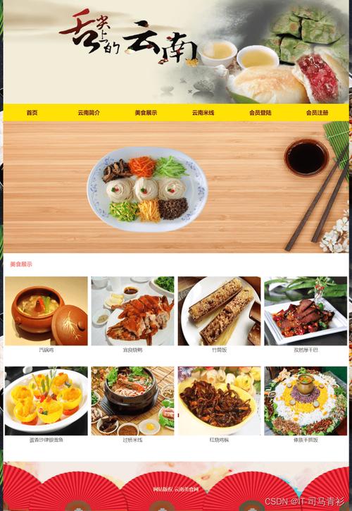 如何设计新手美食网站模板，快速吸引精准用户？