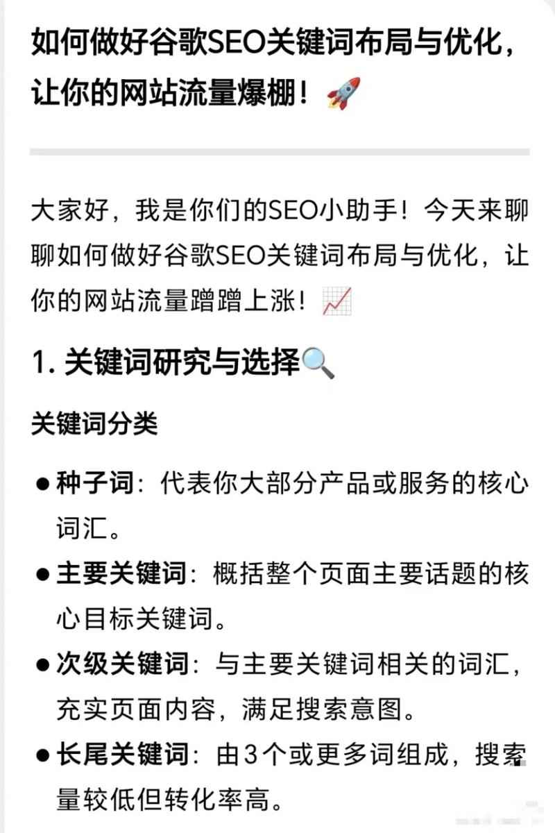 如何布局关键词，让SEO效果翻倍，提升网站流量？