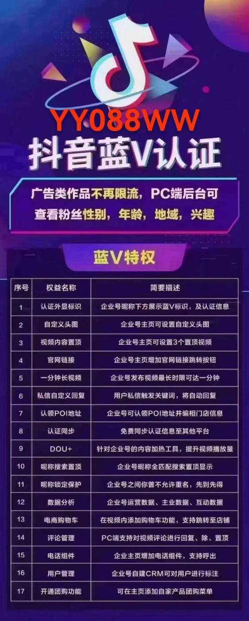 抖音蓝V有什么作用？掌握它，让你的品牌影响力倍增！