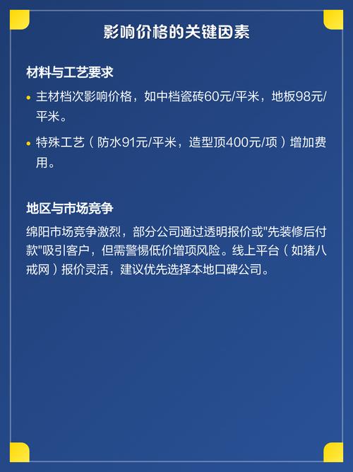绵阳网站设计报价包含哪些具体费用？