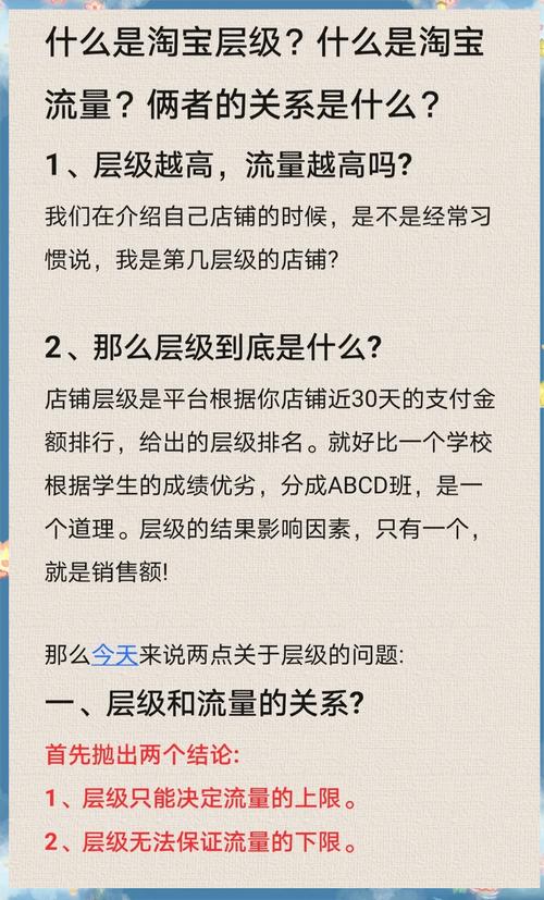 店铺层级与流量直接相关吗？揭秘如何提升流量！