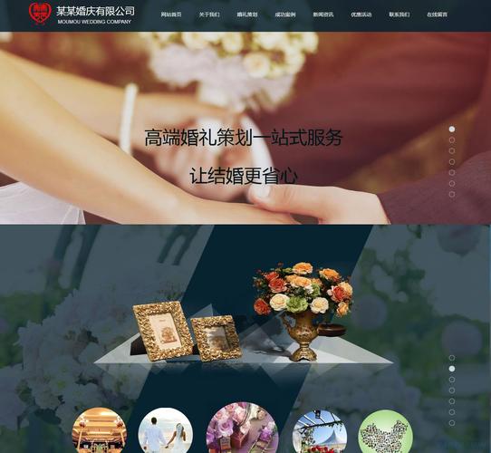 如何打造专业婚庆网站模板，提升婚礼策划效果？