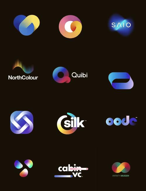 如何通过渐变效果提升LOGO设计视觉冲击力？