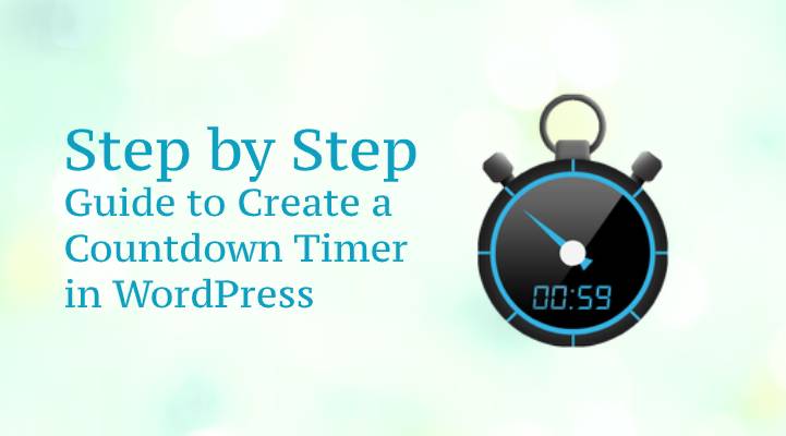 在 WordPress 中创建倒数计时器的分步指南