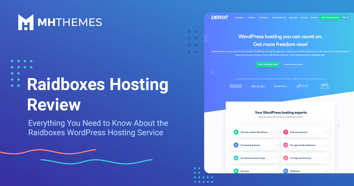RAIDBOXES 托管评论：欧洲托管 WordPress 托管