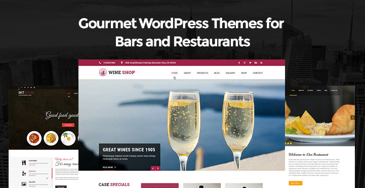 酒吧和餐馆网站的美食 WordPress 主题