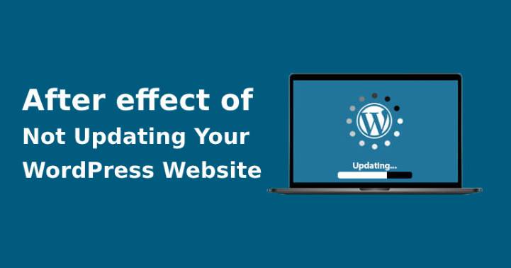 不更新 WordPress 网站的影响
