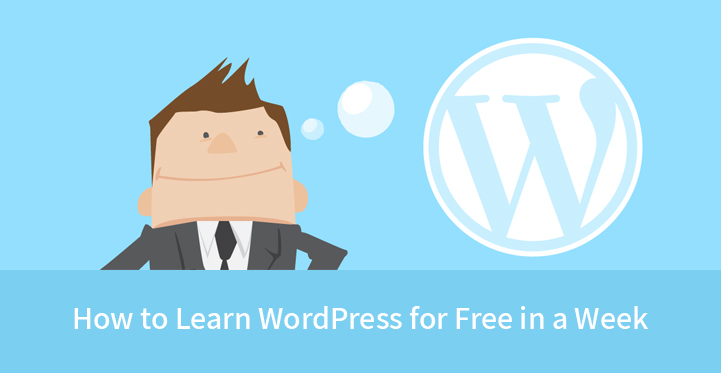 如何在一周（或更少）内免费学习 WordPress